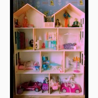 Кукольный домик, домик для Барби, ляльковий будиночок, Кукольный домик