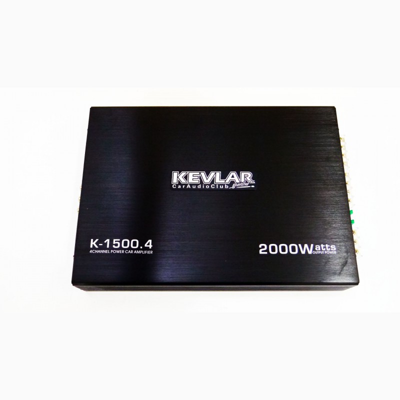 Фото 3. Автомобильный усилитель звука Kevlar K-1500.4 2000Вт 4-х канальный