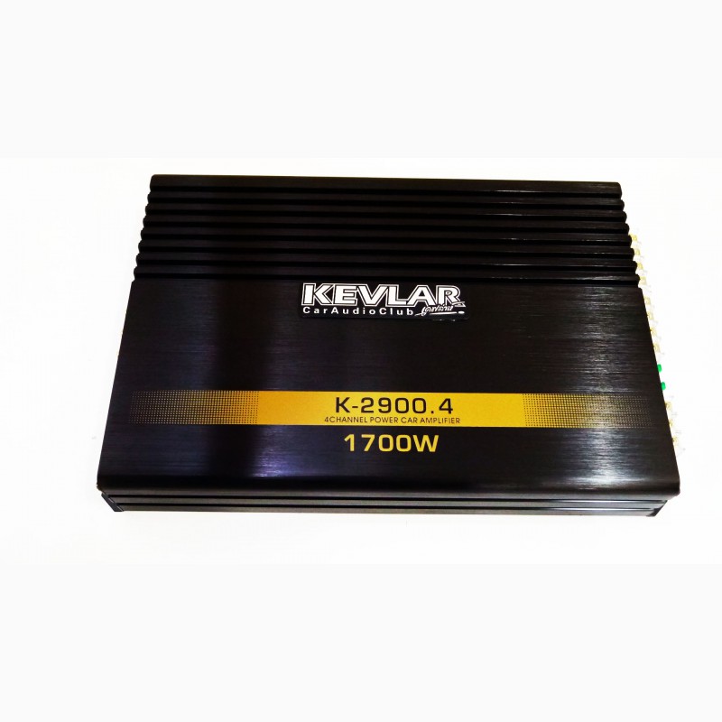 Фото 4. Автомобильный усилитель звука Kevlar K-2900.4 1700Вт 4-х канальный