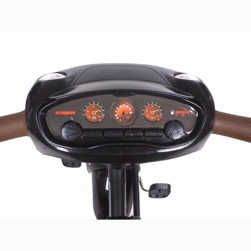 Фото 7. Велосипед 3-х колесный Mini Trike 950D на надувных колесах с капюшоном