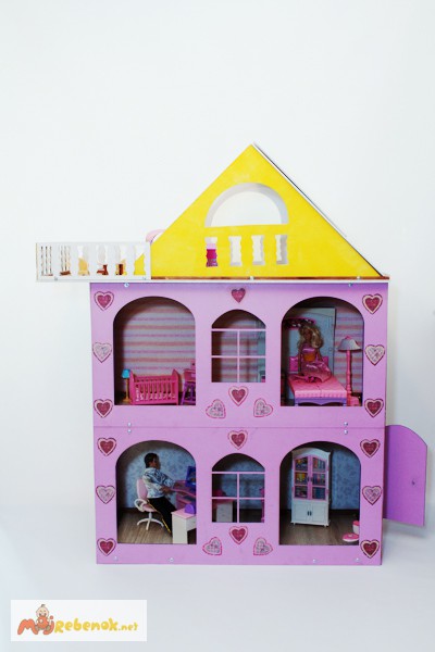 Фото 4. Разборной домик для кукол-кукольный домик. Лучший подарок для девочки