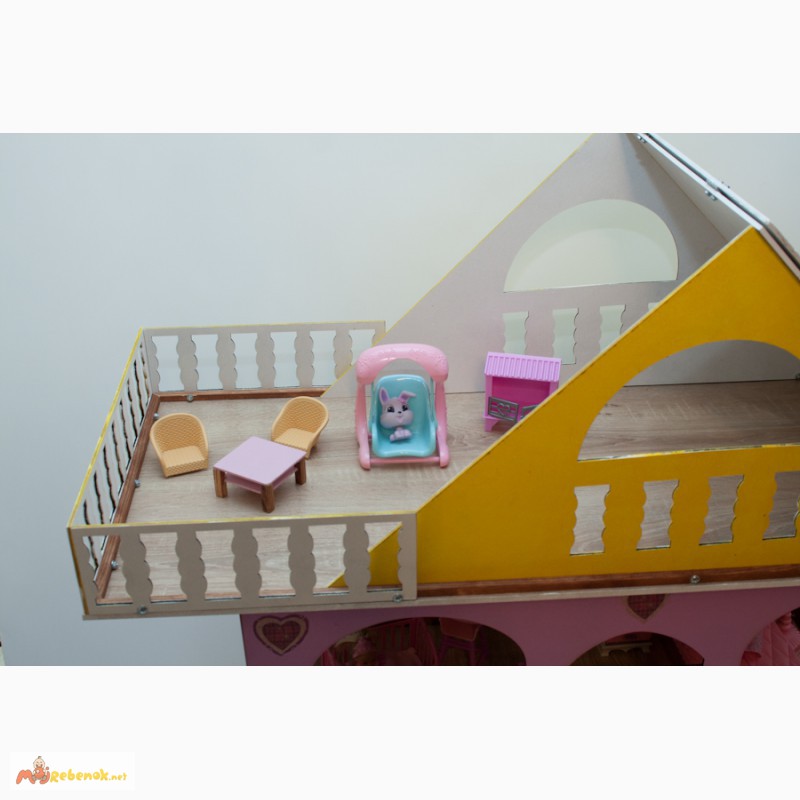 Фото 5. Разборной домик для кукол-кукольный домик. Лучший подарок для девочки
