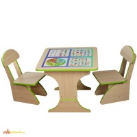Детский стол и стулья Обучающие