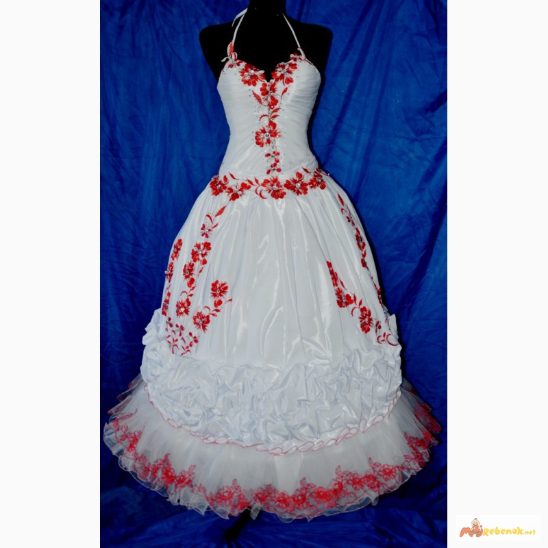 Фото 6. Свадебные платья под заказ, платья с стильной вышивкой